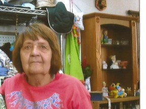 RCMP major crimes are investigating the homicide of 69-year-old Hannah Meketech, who was found dead in her Coleman, Alta., home on Wednesday, September 9, 2015.