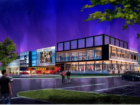 Cineplex Entertainment will be building a Rec Room in Calgary. Rendering courtesy of Cineplex.