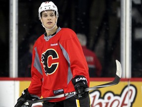 The Calgary Flames bought out Mason Raymond's contract on Wednesday.