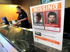 An Amber Alert was issued in September 2011 when a three-year-old boy, Kienan Hebert, went missing. He was returned to his home by the abductor four days later.