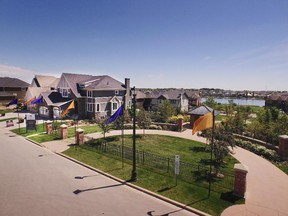 Like many new communities in Chestermere, Westmere residents are taking in Chestermere's "recreation oasis" lifestyle.