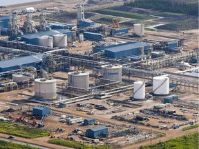 The Suncor Firebag oil sands facility near Fort McMurray, Alta.