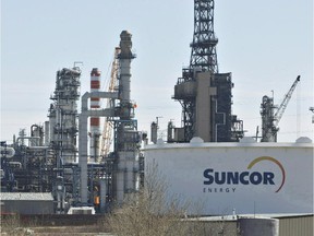 The Suncor Refinery in Edmonton is seen on Tuesday, April 29, 2014.