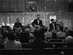 The T. Buckley Trio, featuring, from left, Tim Leacock, T. Buckley and Derek Pulliam.