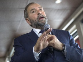 NDP Leader Thomas Mulcair has indicated repeatedly that he'll raise the current 15 per cent tax rate on big businesses.