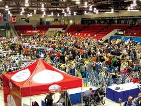 Calgary New and Used Ski Sale at Max Bell Centre