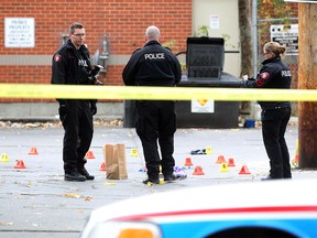 Members of the Calgary Police Service were busy investigating after a man was found dead in an alley in the 700 block between 11th and 12th Ave SW on Oct. 12, 2015.