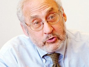 Nobel laureate Joseph Stiglitz spoke at the University of B.C. Thursday. The world-renowned economist warns the Trans-Pacific Partnership could be bad for consumers and citizens. File photo.