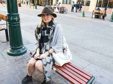 Blanket scarves are perfect for our fickle Calgary weather, and they're also super-stylish.