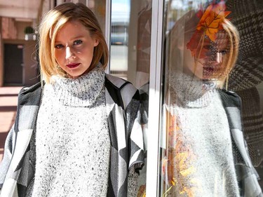 Turtlenecks are perfect for Calgary’s weather, This wider neck option looks amazing.