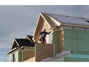 New construction on single-family homes in the Calgary area picked up in September.