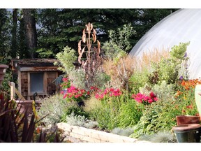 The Blue Garden at Vales Greenhouse.