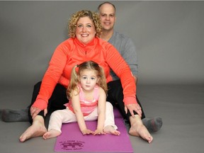 Bonnie Blasetti with daughter Sarah and husband Jim