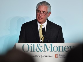 Rex Tillerson, chief executive of ExxonMobil, says the threat of climate change has been on his company's radar for decades.