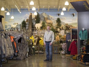 Sasha Milovic, general manager of the new Cabela's store, which is opening at the Deerfoot City site and is the first Cabela's in Calgary.