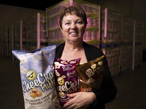 Elaine Cadrin, founder and owner of CheeCha Puffs.