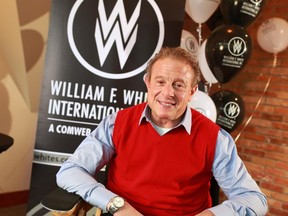 William F. White CEO Paul Bronfman hosted a reception at the Hyatt Regency Calgary Tuesday night celebrating his company's status as the anchor tenant for Calgary's new film centre. (Gavin Young/Calgary Herald) (For Entertainment section story by Eric Volmers) Trax# 00069106A