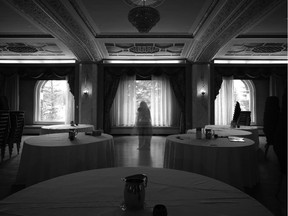 The Ghost Bride at the Fairmont Banff Springs Hotel.