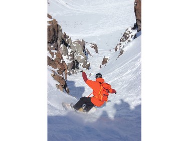 Canadian Pro Snowboarder/guide Justin Lamoureux visited Chile to explore the spring conditions.