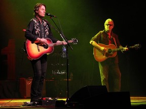 Blue Rodeo's Jim Cuddy, left, and Greg Keelor will return to the Jubilee Auditorium for a two-night stand in January.