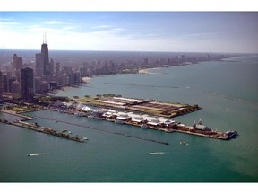 Chicago's Navy Pier is one of the city's biggest tourist attractions.