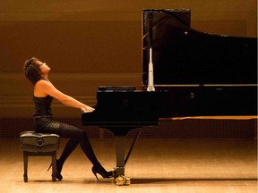 Yuja Wang, shown here in a file photo, performed at the Bella in Calgary on Wednesday.