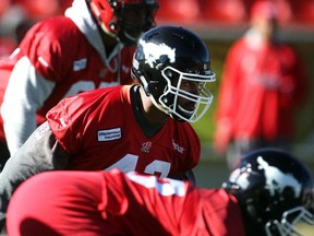 Calgary Stampeders linebacker Deron Mayo and the rest of his defensive teammates face a challenge against Edmonton Eskimos quarterback Mike Reilly on Saturday.