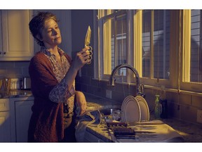 Melissa McBride as Carol Peletier in The Walking Dead.  Courtesy, AMC.
