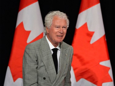 Ken Taylor, former Canadian ambassador to Iran, speaks to the Empire Club of Canada in Toronto, Thursday, Jan. 24, 2013.
