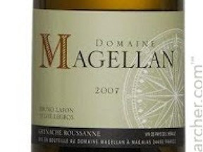 Oct. 17, 2015; A bottle of Domaine Magellan Grenache Roussanne 2013 for wine column by Geoff Last; image supplied to Calgary Herald