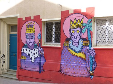 Kings and Queens, Valparaiso, Chile, South America.