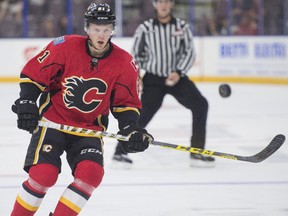 Brett Kulak of the Calgary Flames appears to be making the opening roster with the big club.