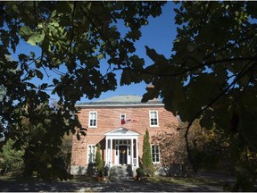 Rideau Cottage is seen on the grounds of Rideau Hall.