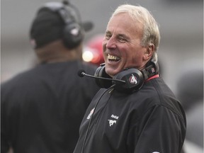 John Hufnagel, pictured at McMahon Stadium in Calgary on Oct. 31, 2015.