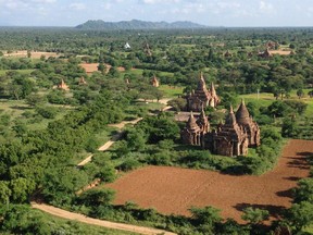 View from an observation tower of the Bagan Archeological Region in Myanamer. Preparation is key to visiting this Southeast Asian gem.