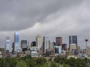 A view of downtown Calgary.