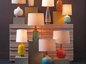 West Elm offers a wide range of fun lamps, throw pillows and other accents to bring home your personality in your new condo.