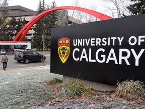 The University of Calgary, pictured on Nov. 3.