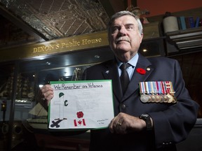 Micheal Scott, a decorated veteran, was impressed with the way he was treated on Remembrance Day.