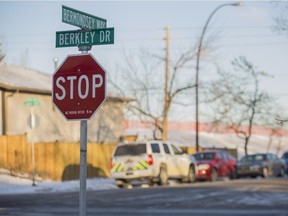 Three children were taken to hospital, two for injuries and one as a witness, after being struck by a vehicle, which fled the scene, at the intersection of Berkley Dr. NW and Bermondsey Way in Calgary, on November 20, 2015.