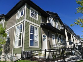 Quick possession townhomes, as well as new possessions, are up in the Calgary area.