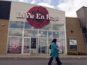 A La Vie En Rose store is seen Thursday, August 13, 2015 in Montreal.