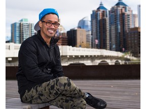 John Iglesias poses for a photograph in Calgary on Monday, Oct. 12, 2015. Iglesias is a theatre director and owner of his own production company. (Photo by Nikki Celis/The Press)