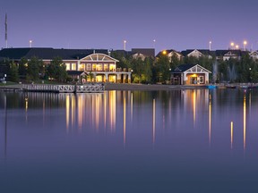 The focal point for Auburn Bay is its lake, which has become a popular gathering spot.