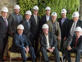 Representatives from seven Calgary home builders make up Visionary Builders.