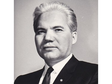 William Wuttunee in 1967, 39 years old.