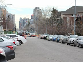 Police are investigating after someone was stabbed in the 1900 block of 11 Ave. S.W. on Sunday morning, November 1, 2015.