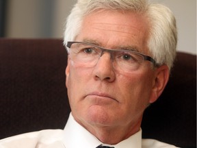 Jim Carr, the new federal Minister of Natural Resources, speaks with the Herald at the Harry Hays Building Wednesday, Nov. 25.