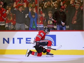 Chicago Blackhawks superstar Patrick Kane leads the NHL in scoring.