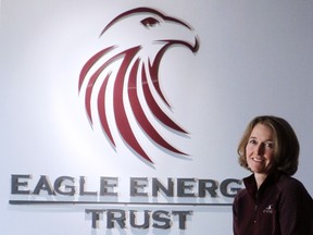 Eagle Energy Trust chief financial officer Kelly Tomyn.